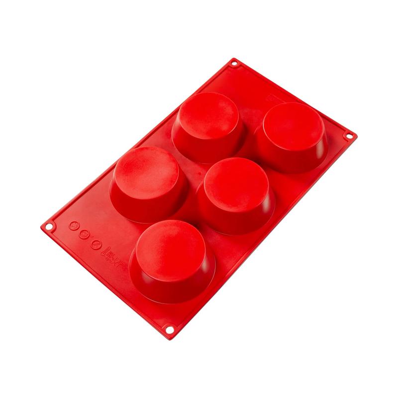 4.57 oz Muffin Silicone Baking Mold - Fat Daddio