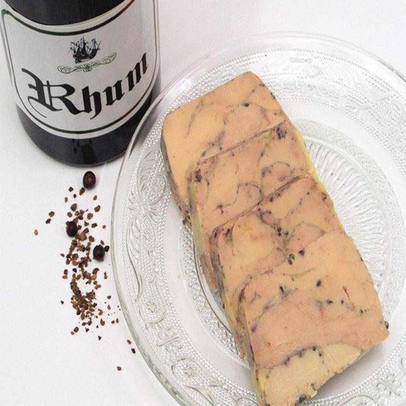 whole duck foie gras rum jamaican 200g (#125206)