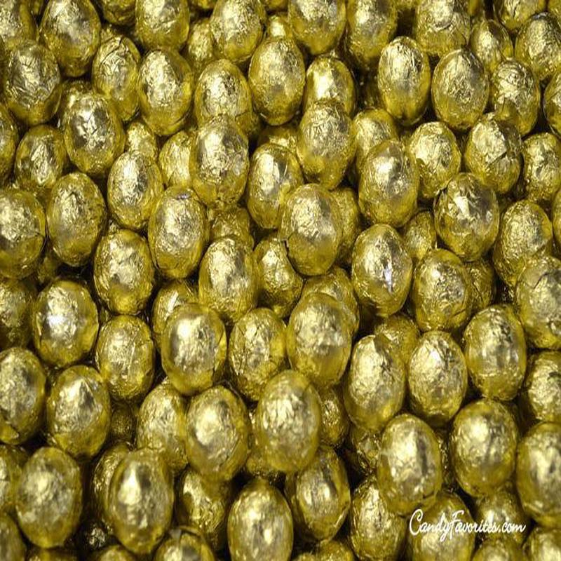 Wrapped Gold Chocolate Balls