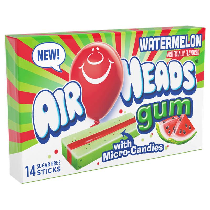 Airheads Watermelon Gum 1.1oz