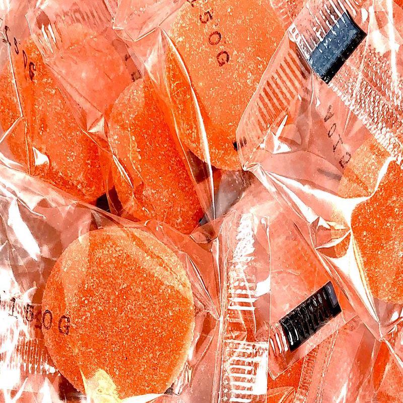 Wrapped Orange Jellies Bulk