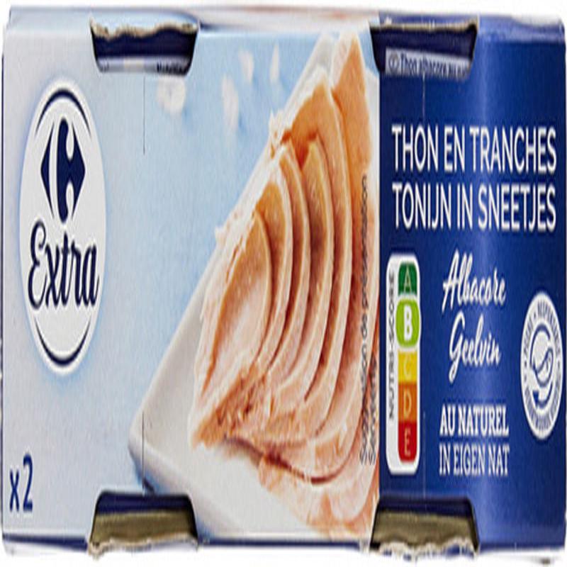 albacore tuna chunks natural 2x132g (#117119)