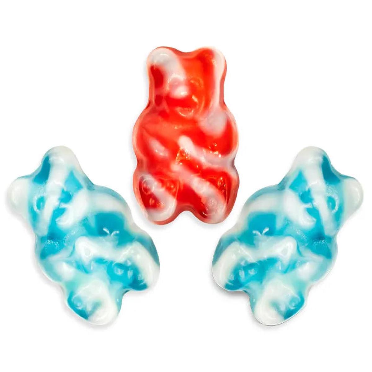 Albanese Peace USA Patriotic Gummy Bears: 5LB Bag