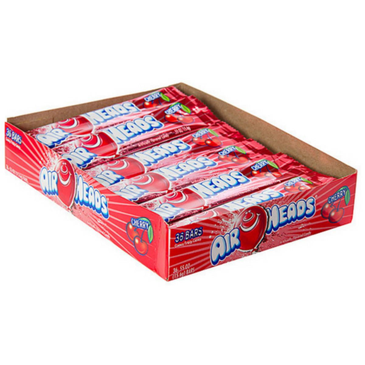 Airheads Candy - Cherry Taffy - 36 Pack