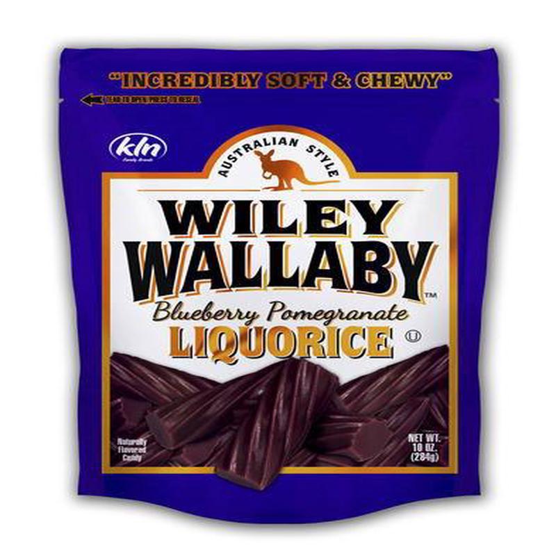 Wiley Wallaby Gourmet Blueberry Pomegranate  Licorice