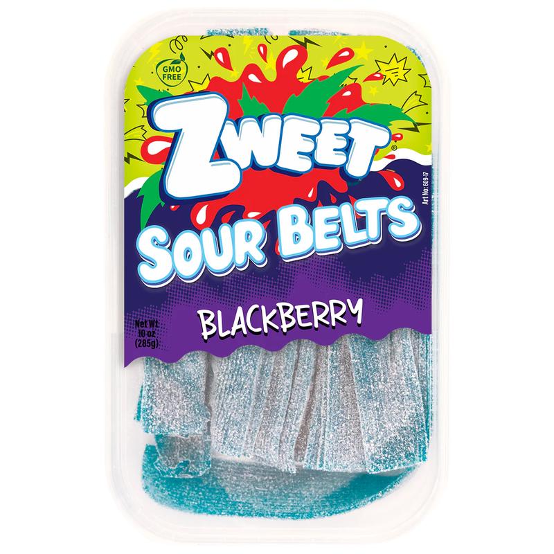 Zweet Sour Belts Blackberry 10oz (SNG6)