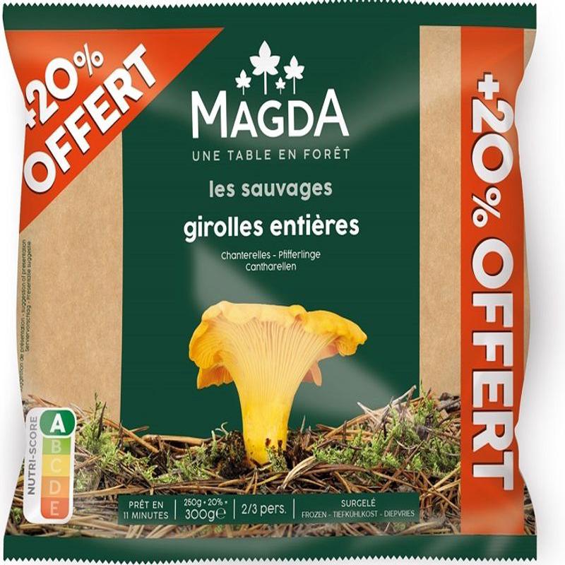 whole chanterelle mushrooms 300g (#120578)