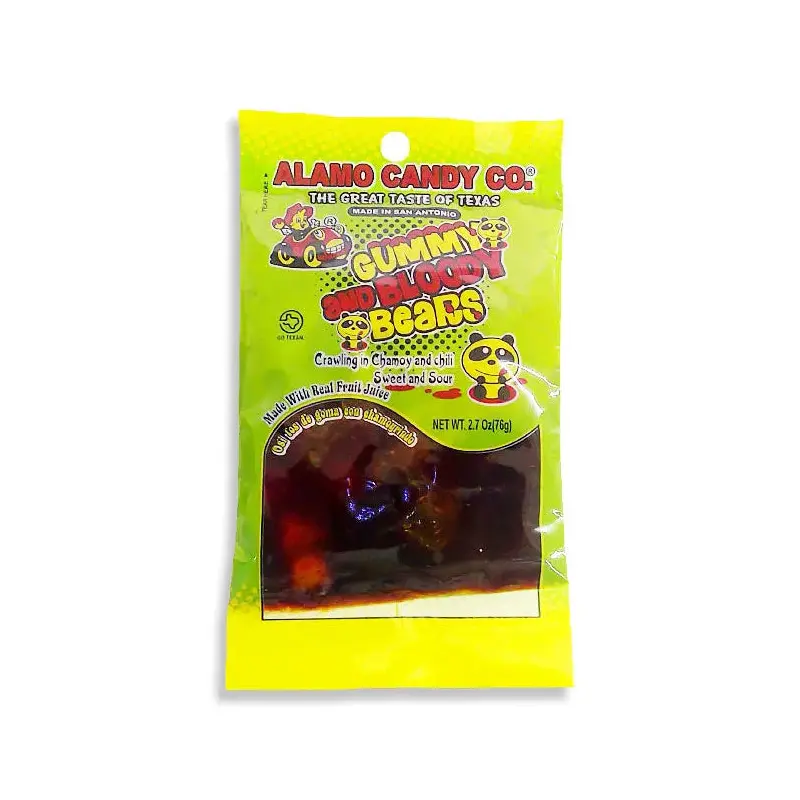 Alamo Candy Chamoy Chili Gummy Bears: 12-Piece Box