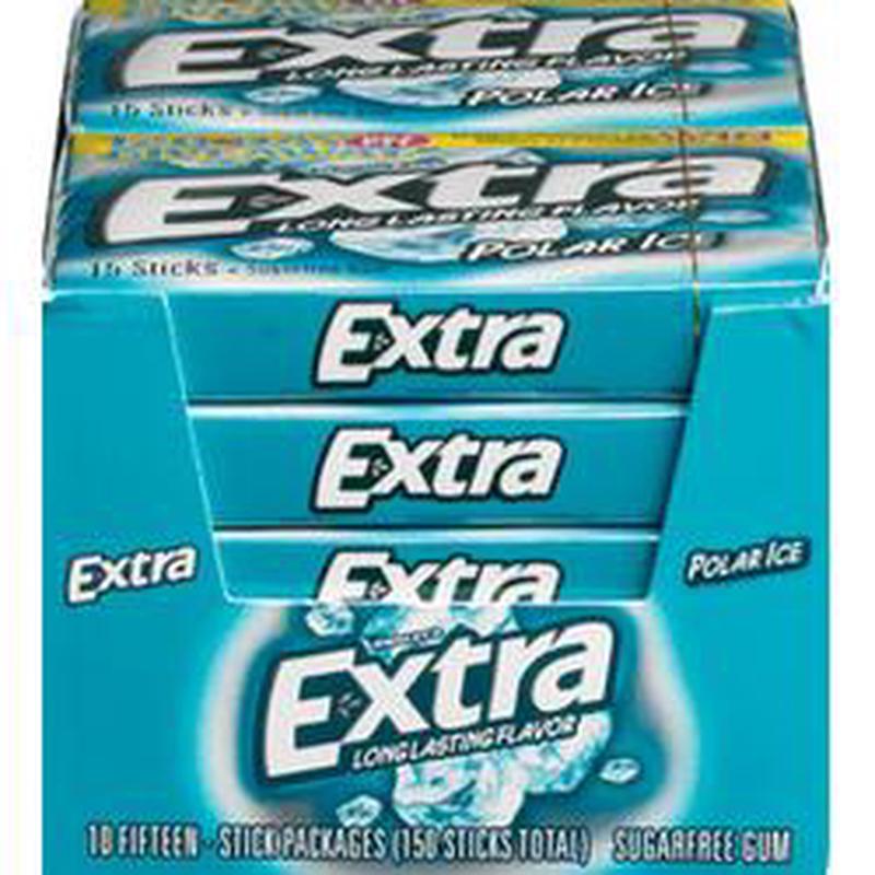 Wrigley Extra Polar Ice 15 Stick - 10ct