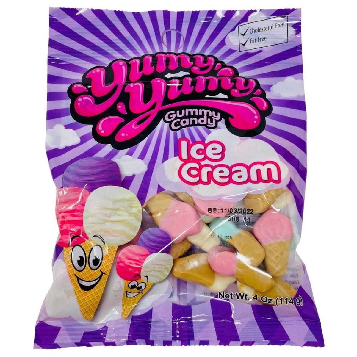Yumy Yumy Ice Cream Candy 4oz - 12 Pack