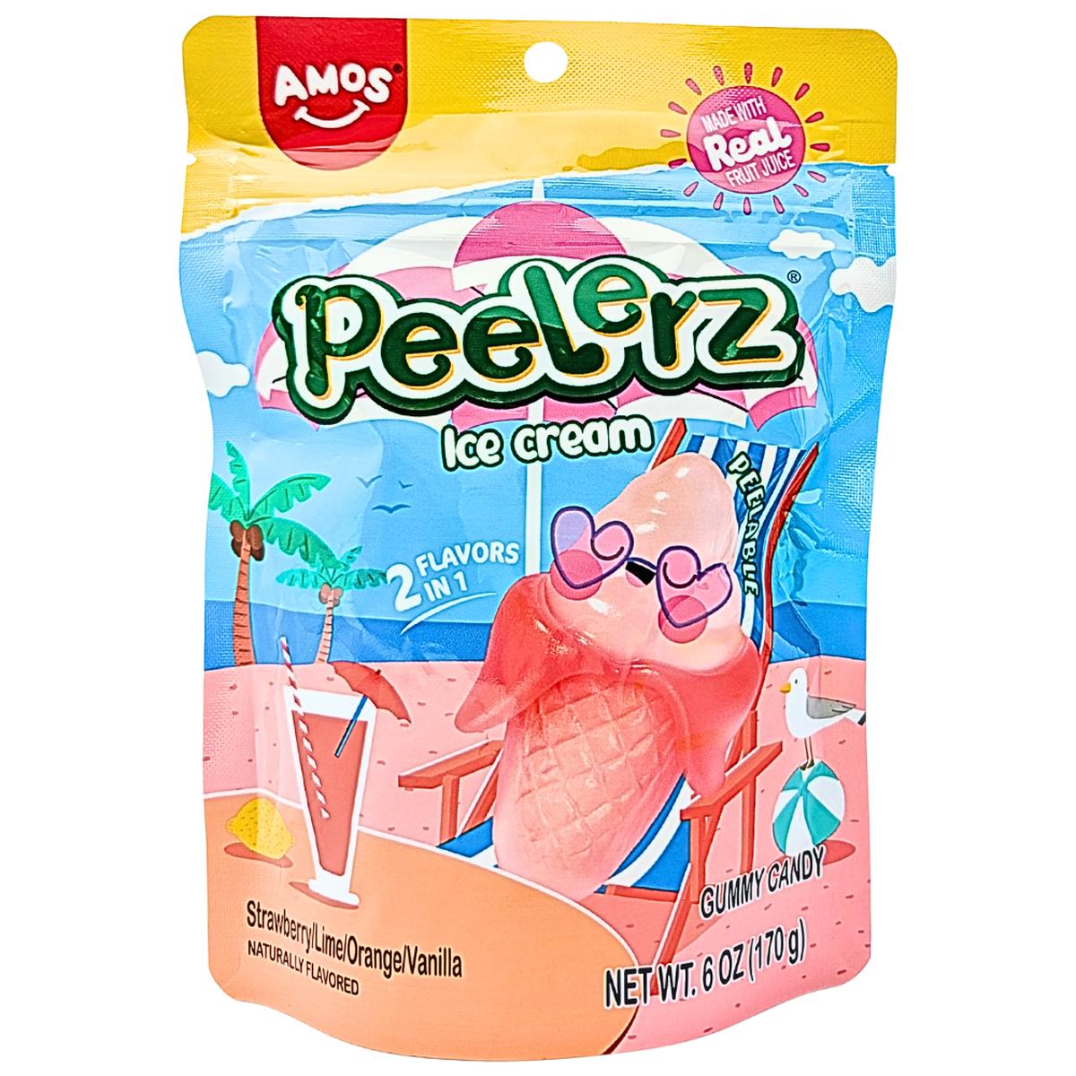 Amos Peelerz Ice Cream 6oz - 12 Pack