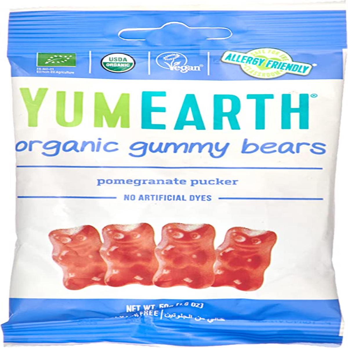 Yomerth Organic Soft Gummy Bears - 50g