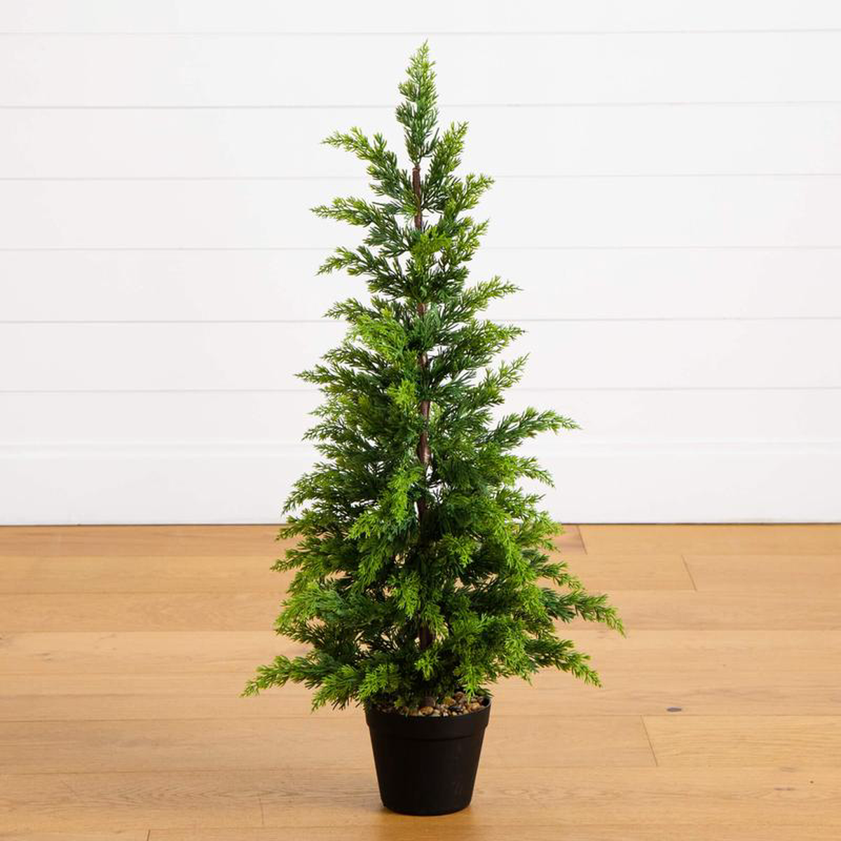 3 Artificial Cypress Topiary Christmas Tree