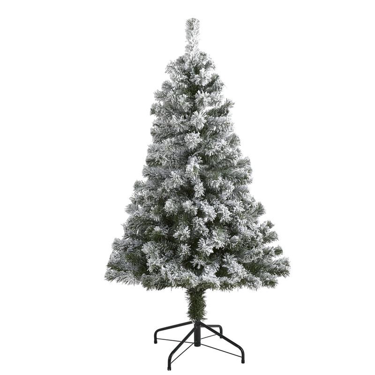 48217 Flocked West Virginia Fir Artificial Christmas Tree