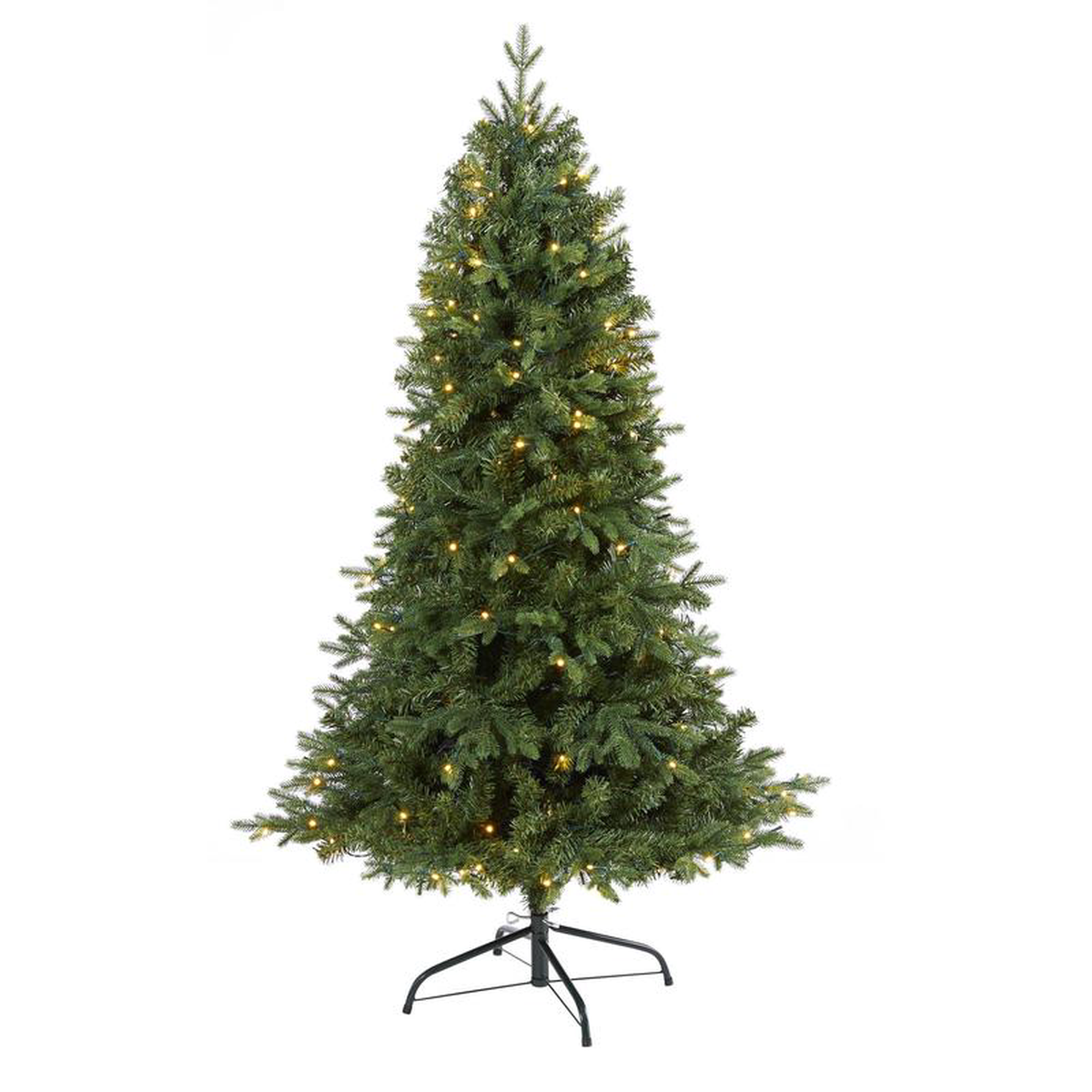 5 Vermont Fir Artificial Christmas Tree with 150 Clear LED Lights
