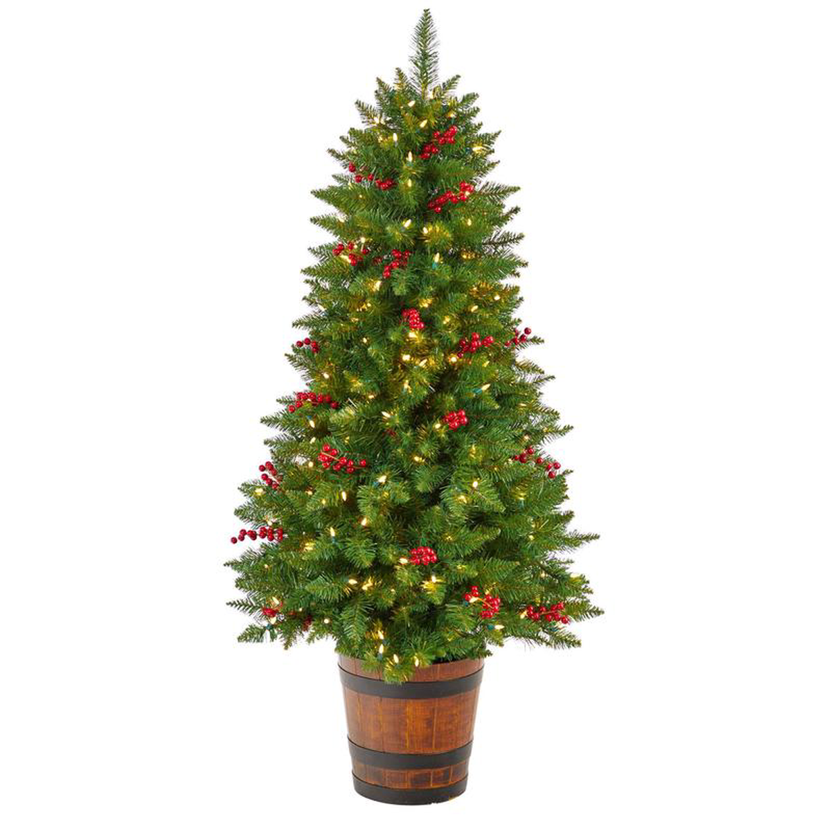 58217 Colorado Aspen Pre-Lit Porch Artificial Christmas Tree