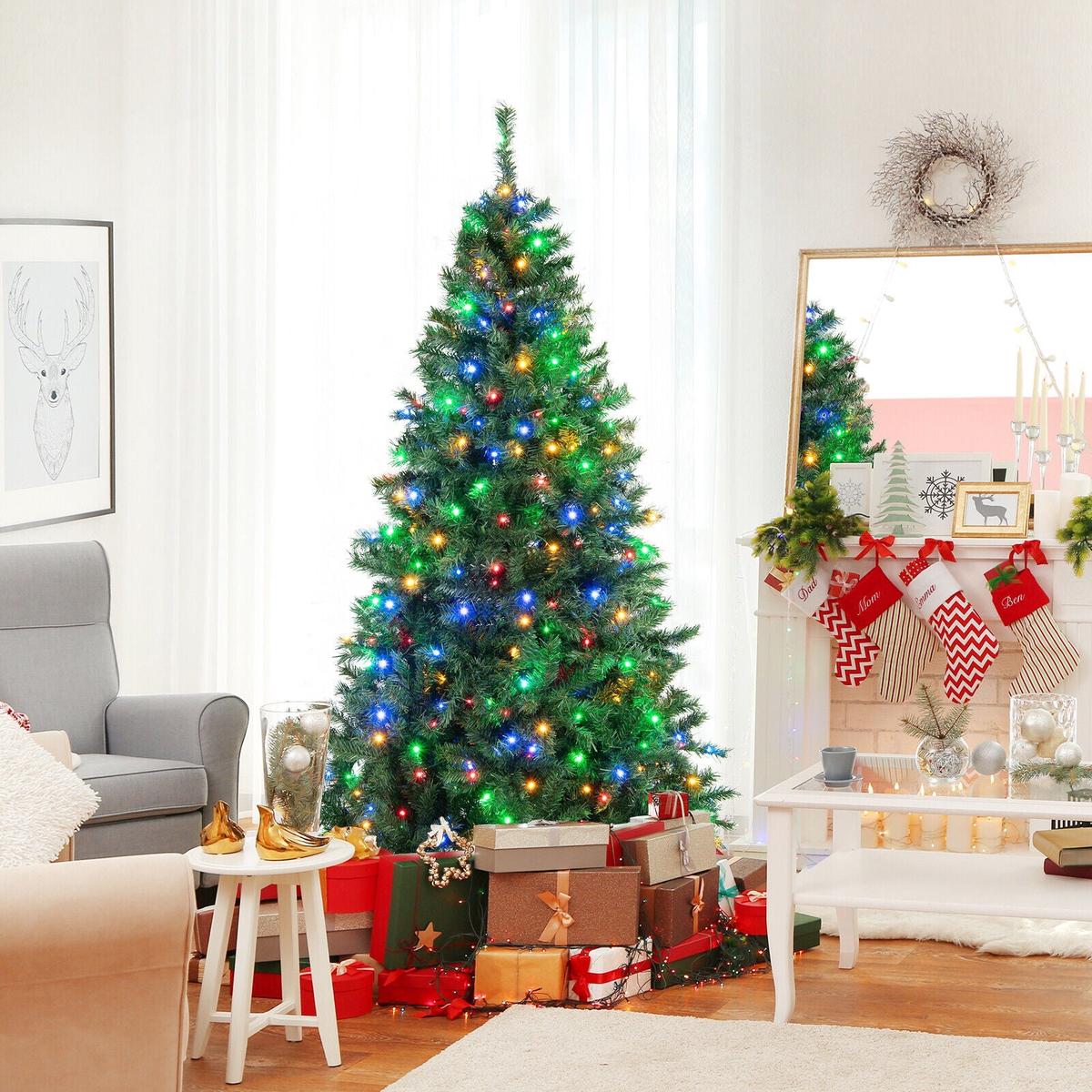 6  3  6 Feet Christmas Tree Pre-Lit  3-Minute Quick Shape