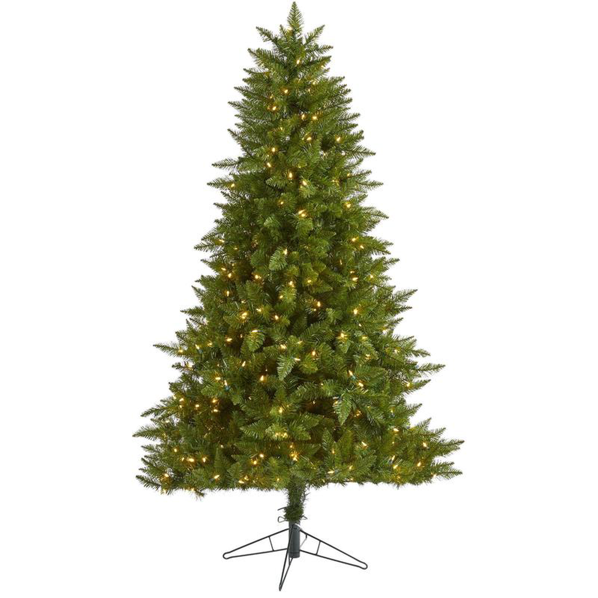 658217 Vermont Spruce Artificial Christmas Tree with 450 Warm White (Multifunction) LED Lights with Instant Connect Technology and 984 Bendable Branches