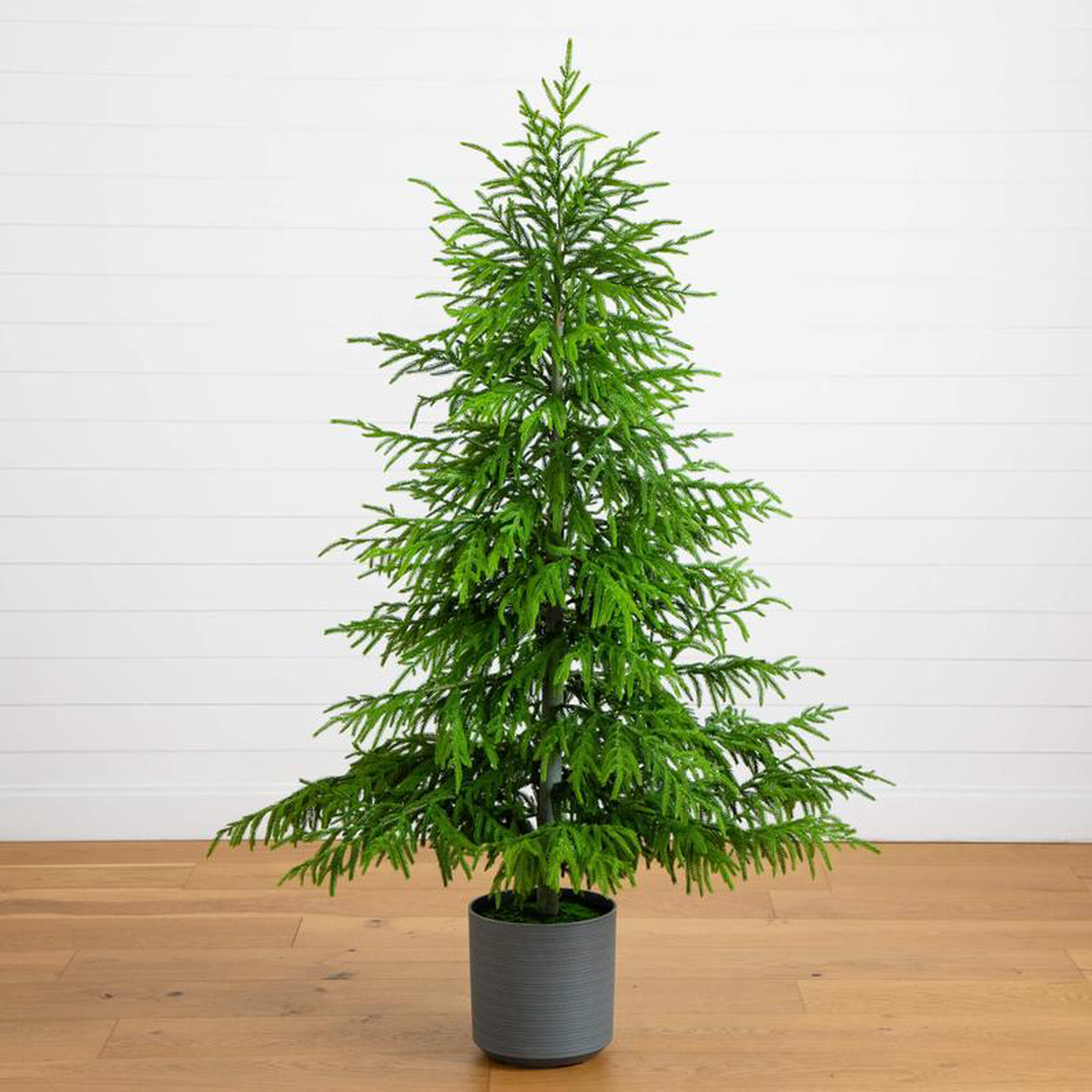 68242 Artificial Real Touch Norfolk Island Pine Christmas Tree with Natural Look