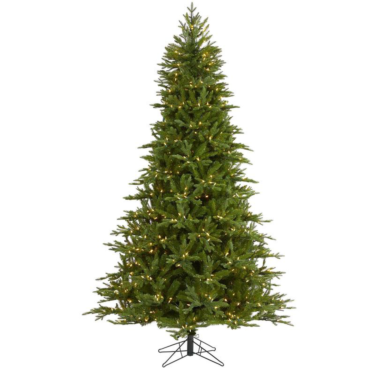 7.5 Cambridge Fir Artificial Christmas Tree with 800 Clear Warm (Multifunction) LED Lights with Instant Connect Technology and 1644 Bendable Branches