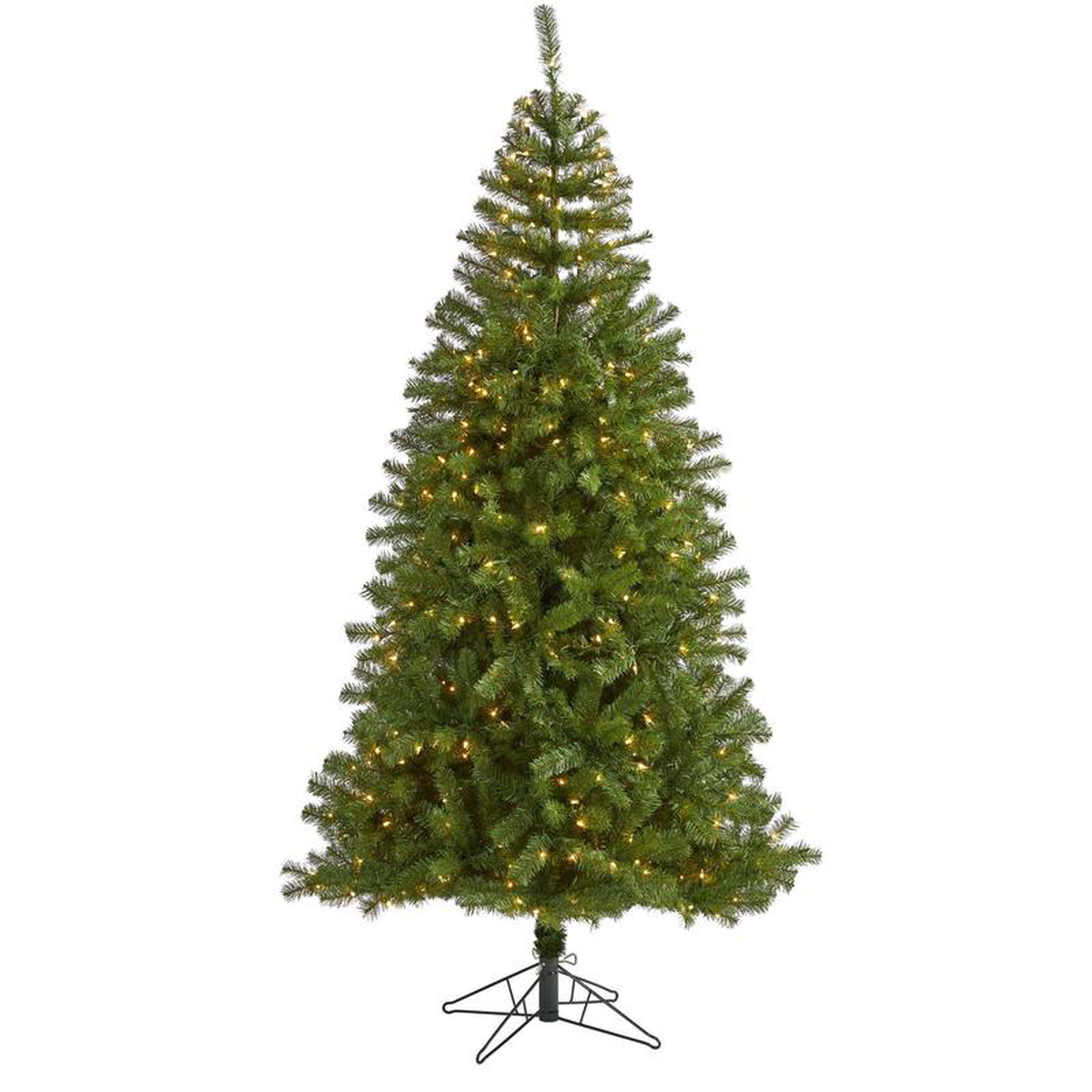 78242 Springfield Artificial Christmas Tree with 400 Warm Clear Lights and 916 Bendable Branches