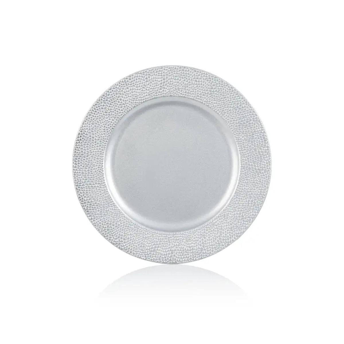 Premier Beaded Detailed Charger Plate 33cm - 3 Colours Available - Silver