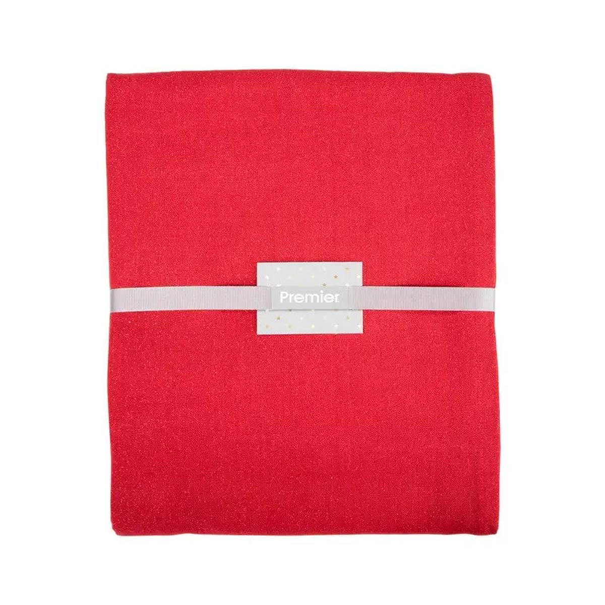 Premier Red Glitter Lurex Table Cloth 2 x 1.3m - Default Title