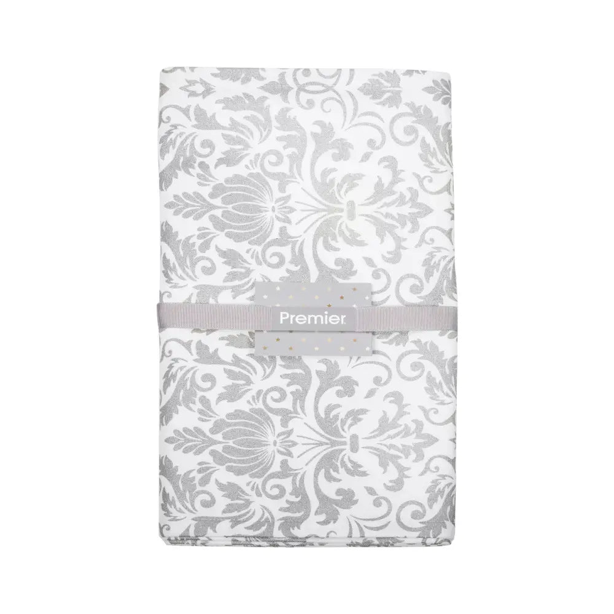 Silver Design Table Runner 2m