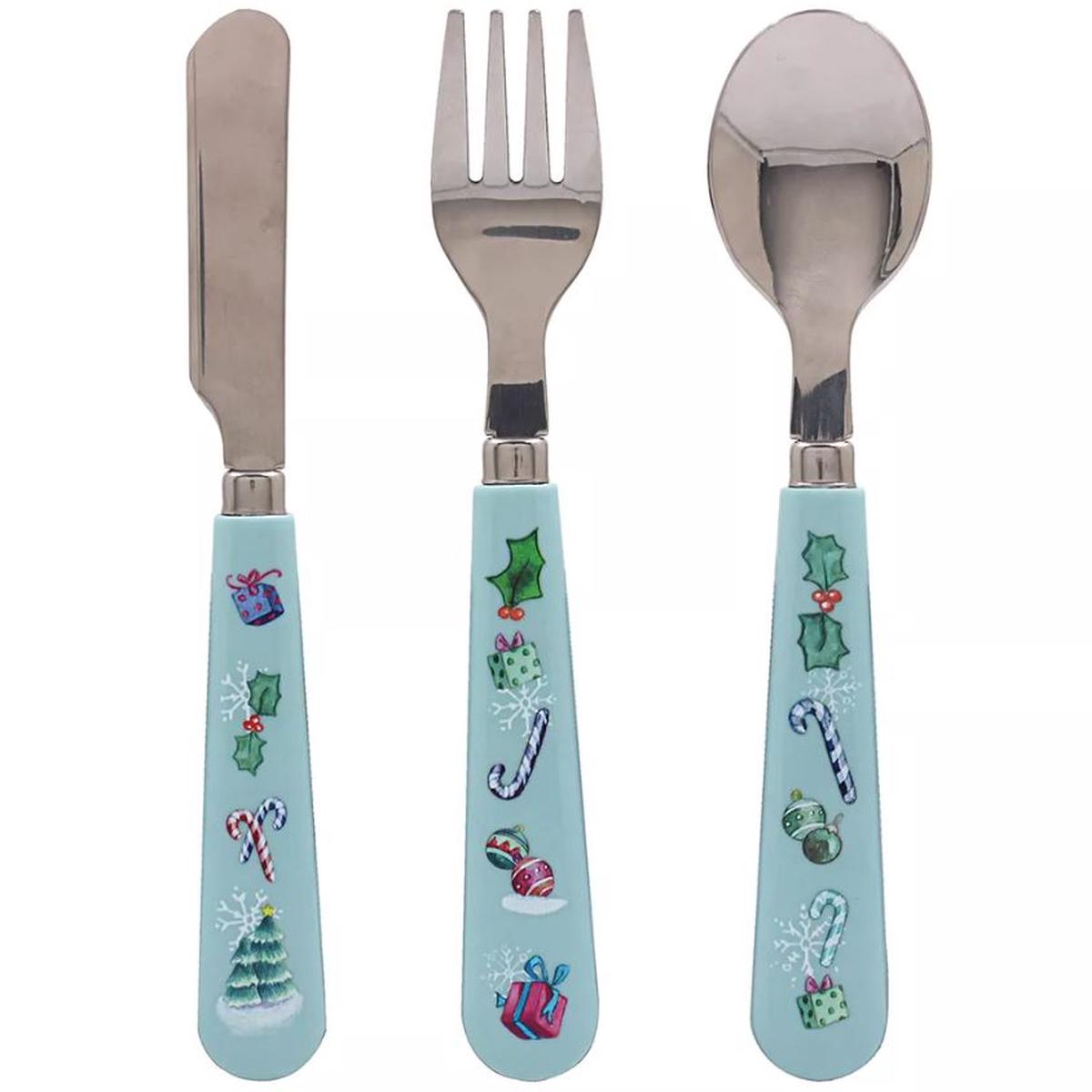 Xmas Little Stars Range - Various Items - Cutlery